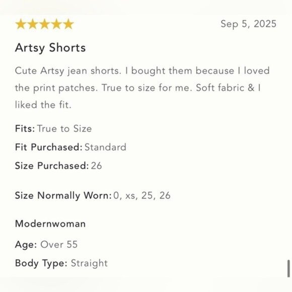 NWT Size 27-The Adi Patchwork Relaxed Cotton Bermuda Shorts Pilcro (NWT US$118) - Picture 8 of 16